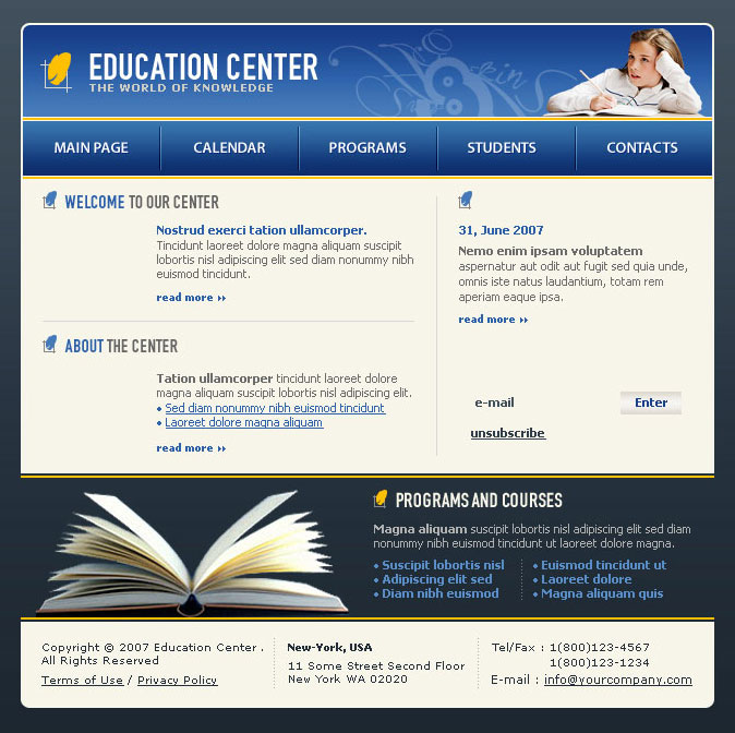 Mediatatronics Technologies Website Designing Template No. 3